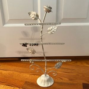 Earring jewelry holder